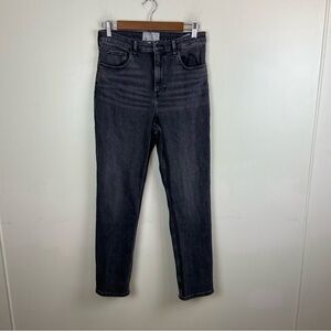 Everlane The High Rise Straight Jeans Grey Black‎ Size 29 Regular Casual Denim